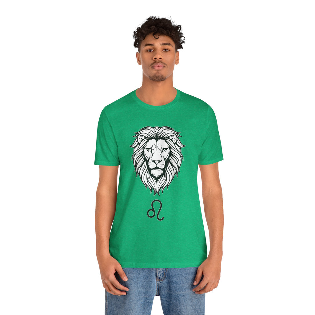 Leo Zodiac T-shirt- Black & White Leo unisex Shirt