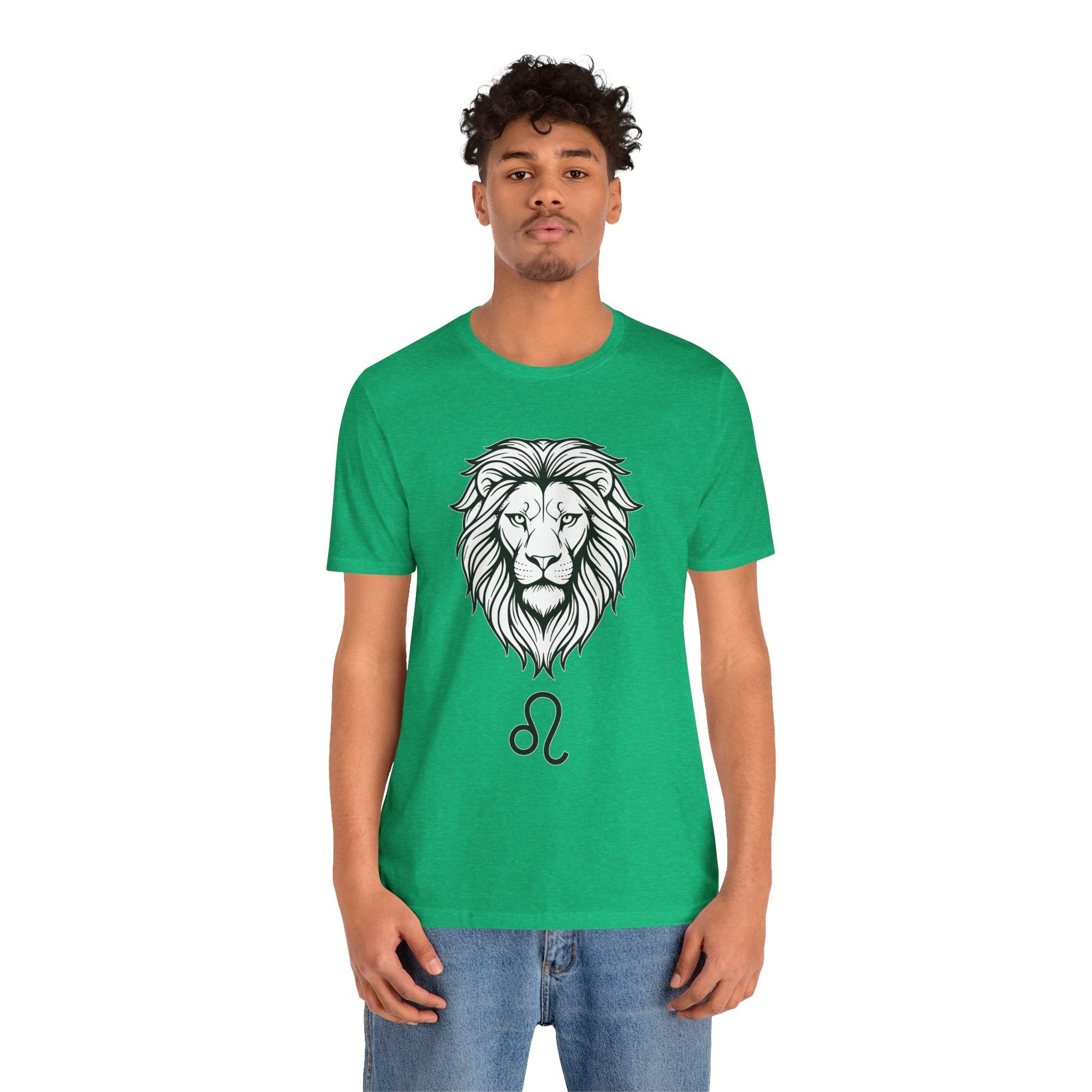 Leo Zodiac T-shirt- Black & White Leo unisex Shirt