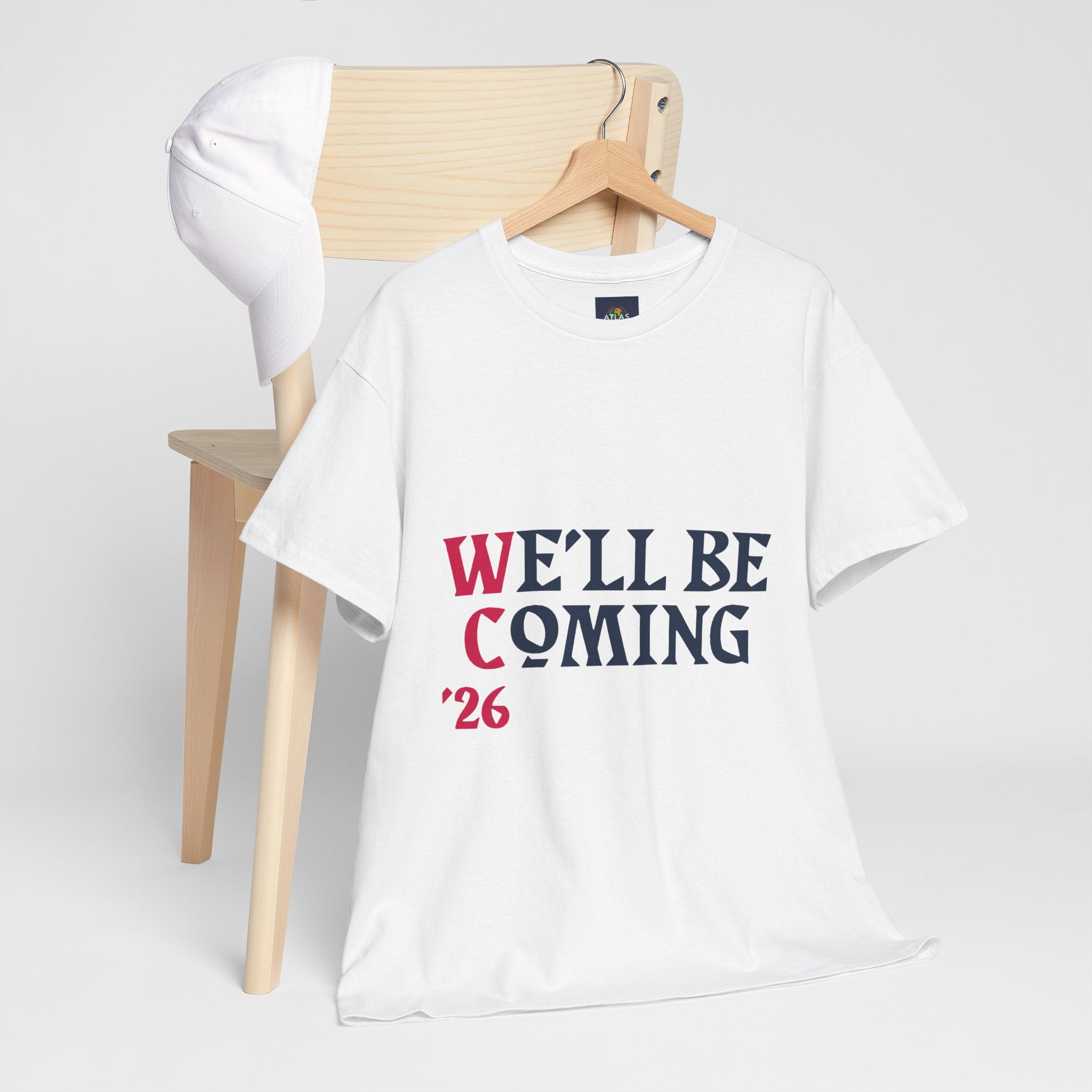 "We'll Be Coming '26" Scotland World Cup T-Shirt | Premium Tartan Army Fan Gear