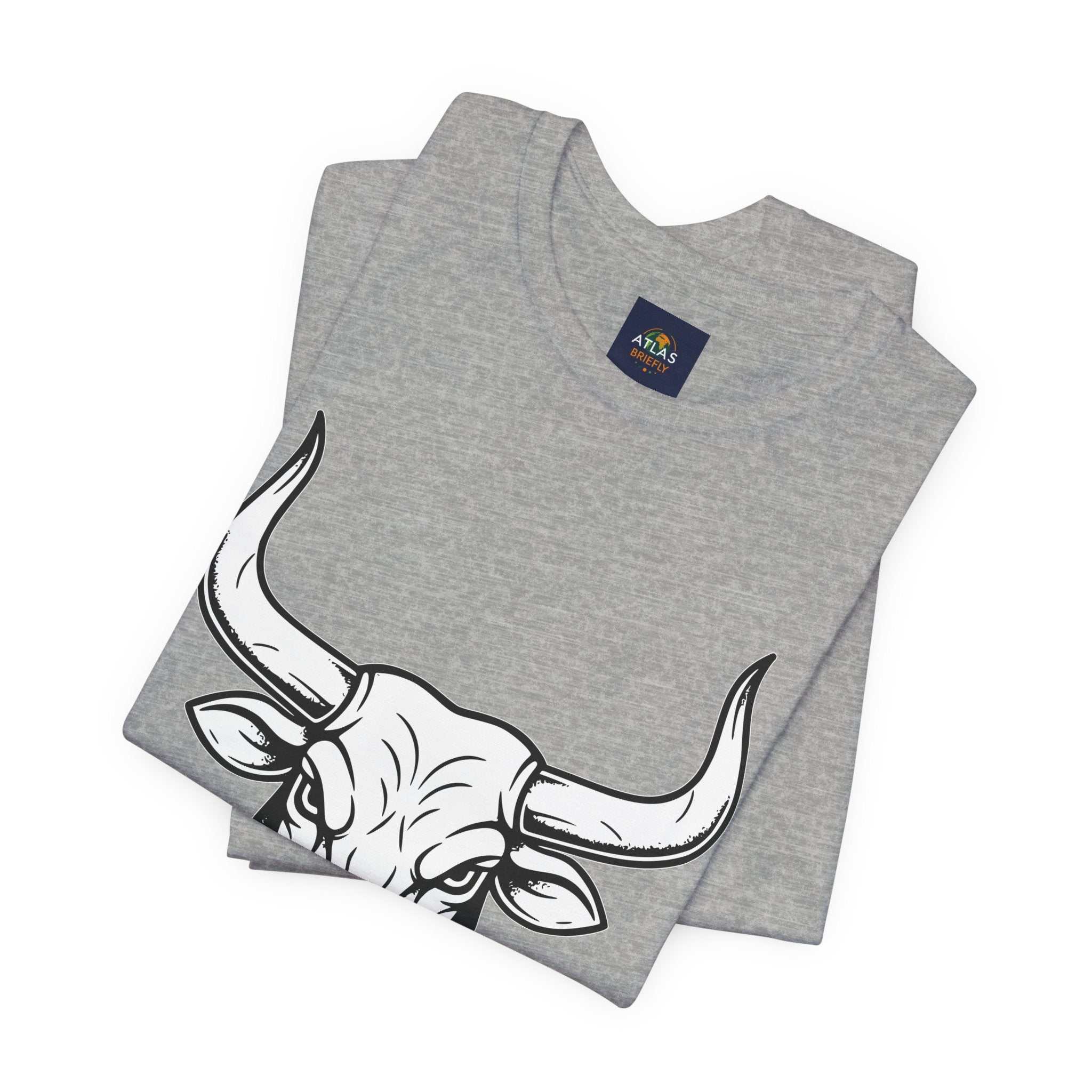 Taurus Zodiac T-Shirt - Minimalist Black and White Unisex T-Shirt