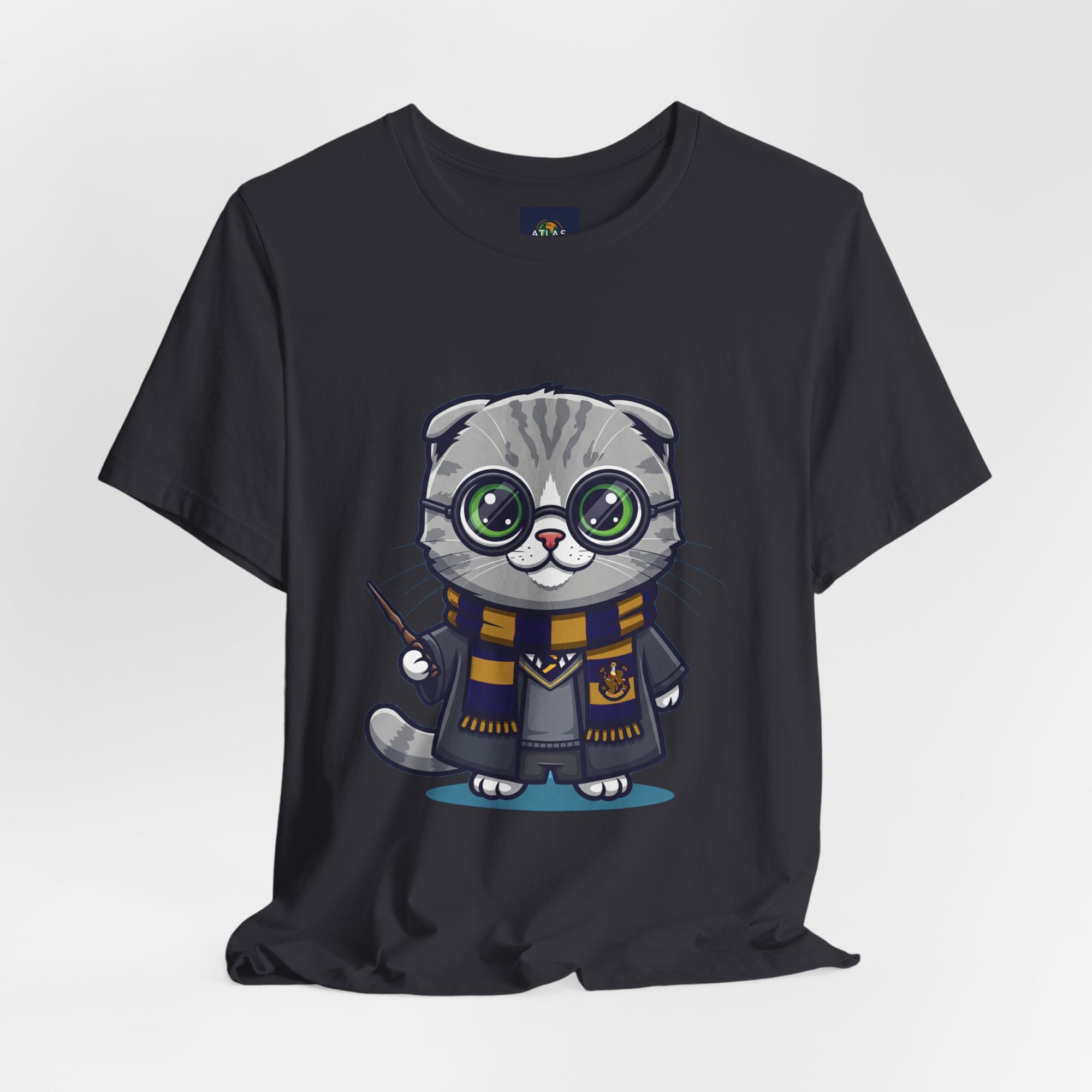 Ravenpaw Harry Potter T-Shirt - Funny Wizarding World Tee | Cute Potter Cat Gift - Atlas Briefly