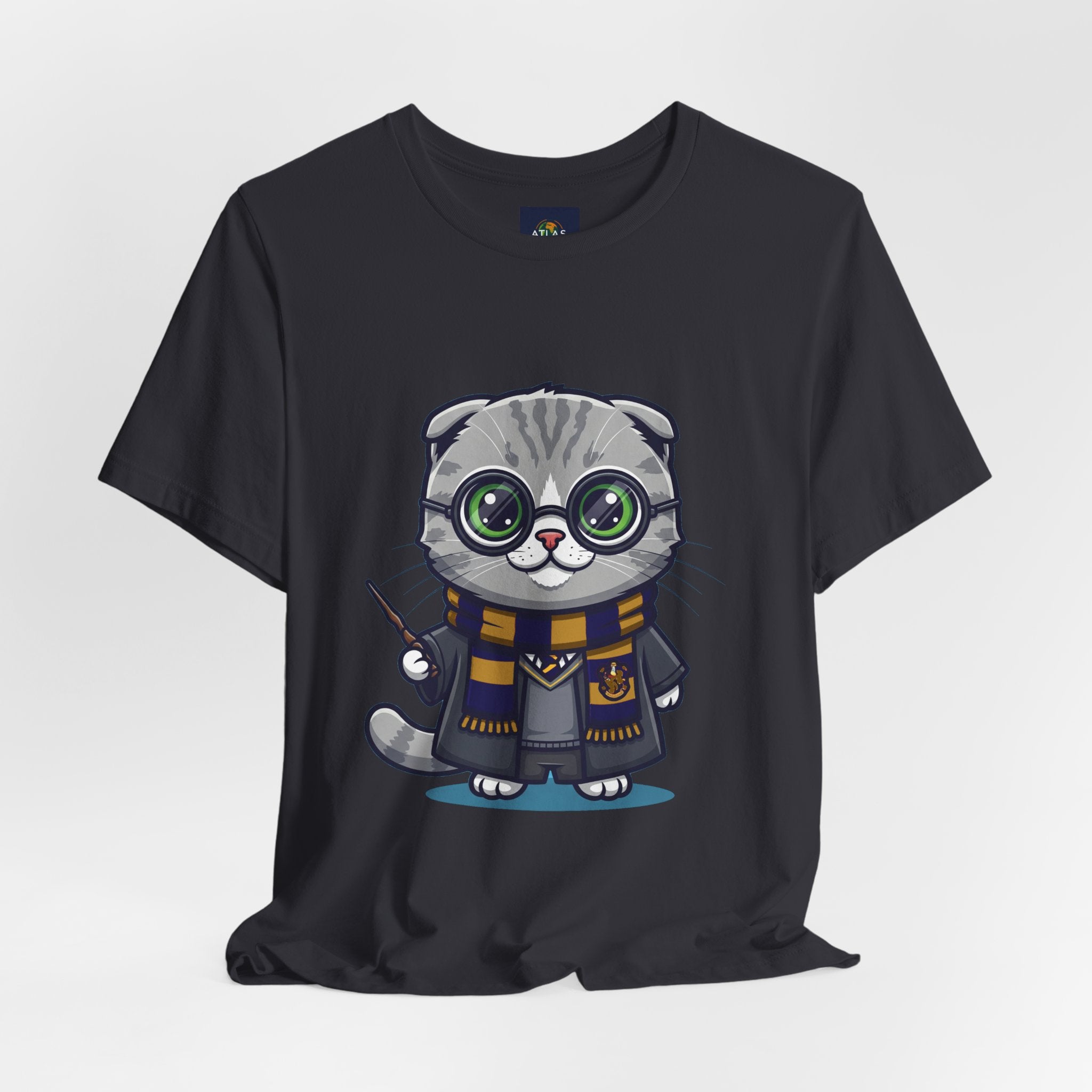 Ravenpaw Harry Potter T-Shirt - Funny Wizarding World Tee | Cute Potter Cat Gift - Atlas Briefly