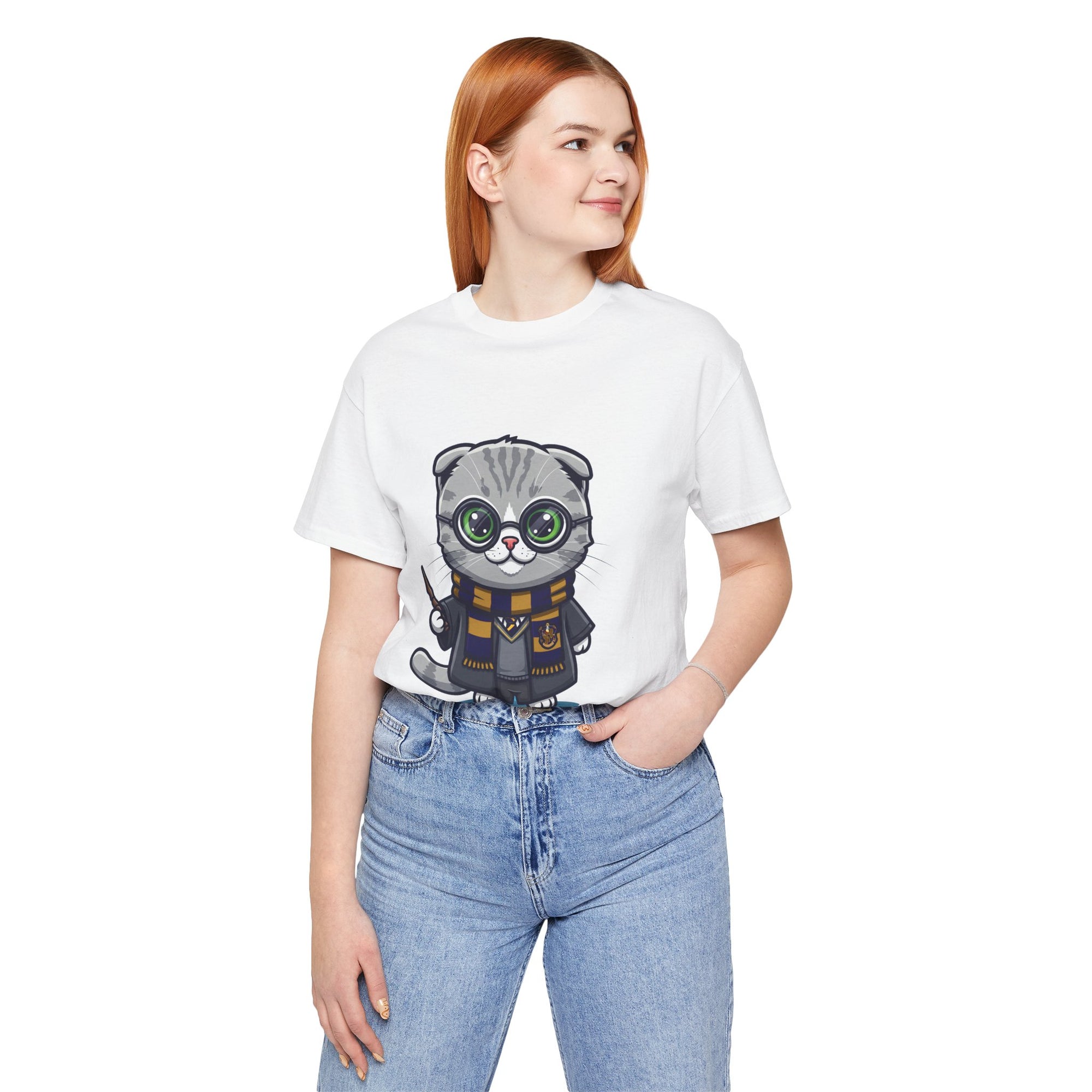 Ravenpaw Harry Potter T-Shirt - Funny Wizarding World Tee | Cute Potter Cat Gift - Atlas Briefly