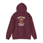 Vodka Vampire Hoodie - Bite Me I taste like Vodka