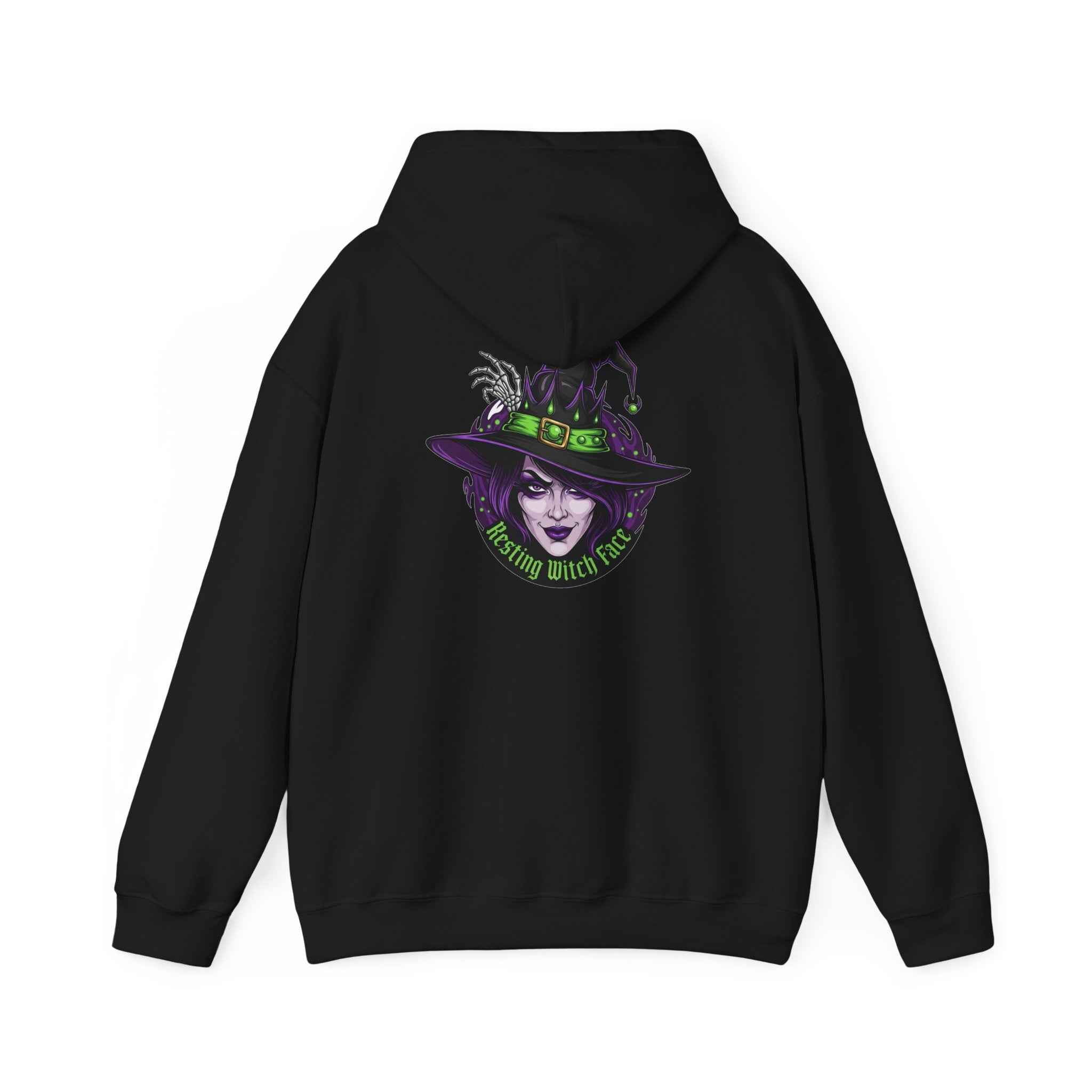Resting Witch Face Hoodie - Funny Halloween Gift for Witches - Atlas Briefly
