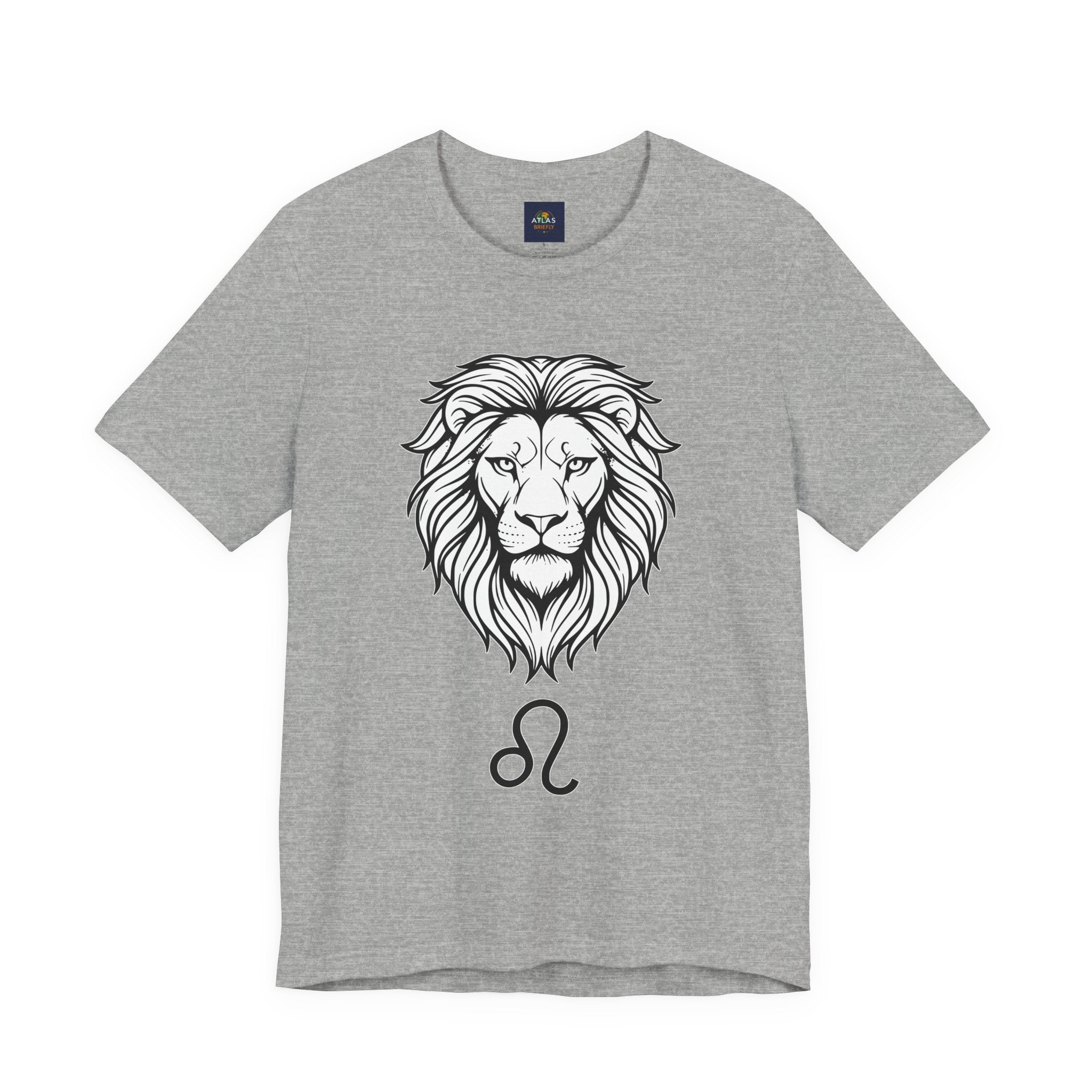 Leo Zodiac T-shirt- Black & White Leo unisex Shirt