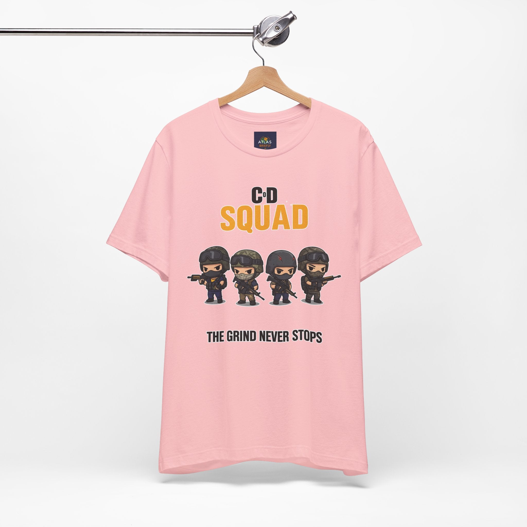 CoD Squad Tee for Gamers: The Grind Never Stops