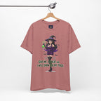 Sexy Witch Halloween T-Shirt - Flirty Witch Costume Tee | Trick or Treat Halloween Shirt - Atlas Briefly