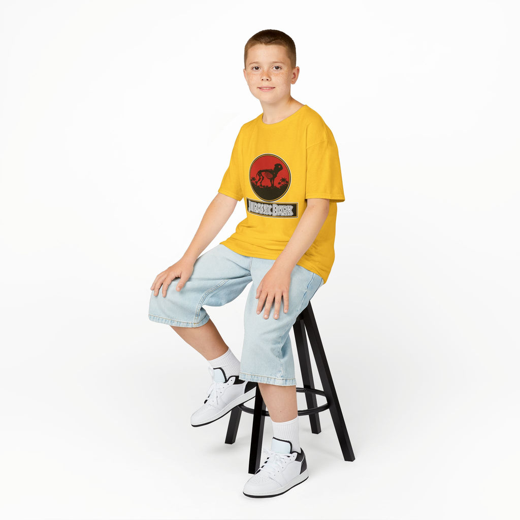 Kids Pug Jurassic Bark T-Shirt - Fun Dog & Dinosaur Tee for Kids with Worldwide Shipping - Atlas Briefly