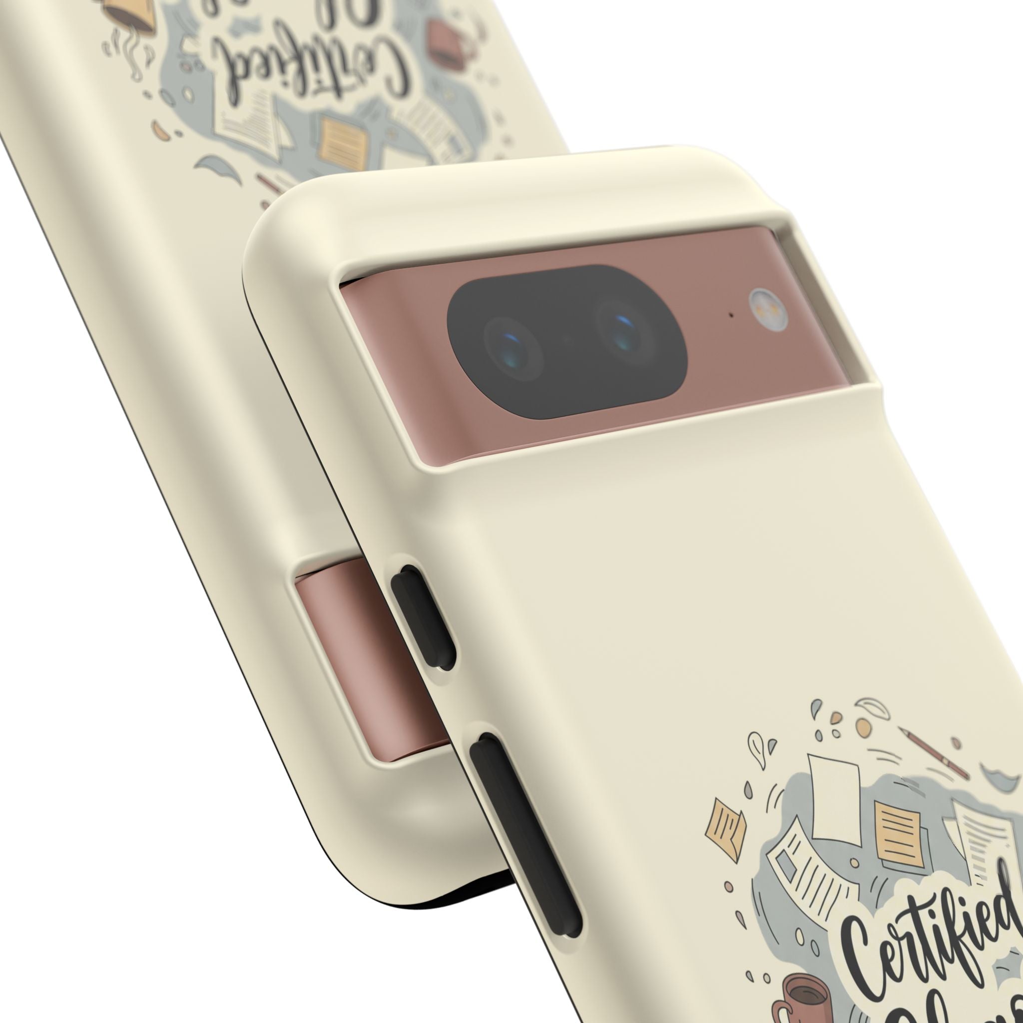 Certified Chaos Coordinator Phone Case - Funny Mom Teacher Mobile Cover | Organized Chaos Gift - Atlas Briefly