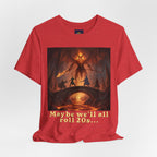 D&D Fantasy T-Shirt - Roll a Natural 20 Dungeon Master RPG Unisex Tee