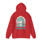 NamasTe-Rex Meditating Dinosaur Hoodie - Funny Yoga Sweatshirt | Zen T-Rex Gift - Atlas Briefly