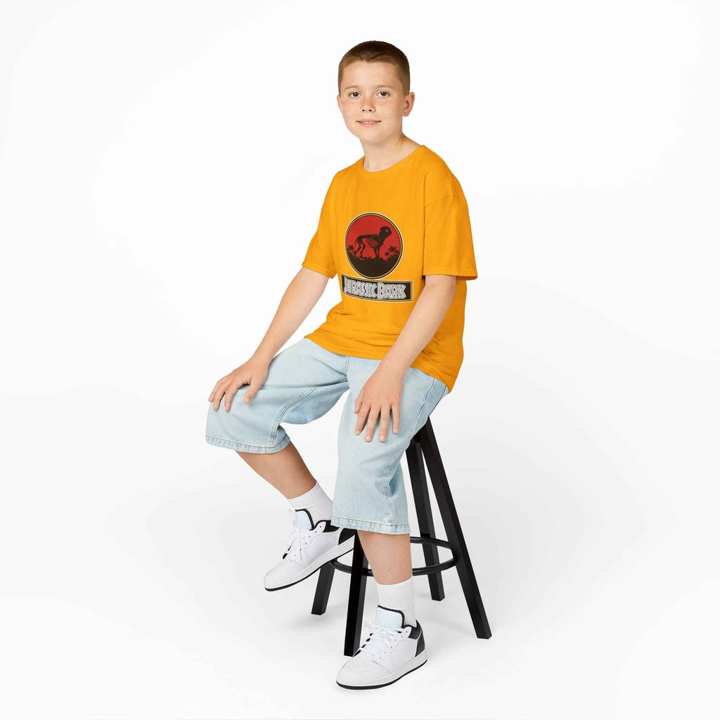 Kids Pug Jurassic Bark T-Shirt - Fun Dog & Dinosaur Tee for Kids with Worldwide Shipping - Atlas Briefly