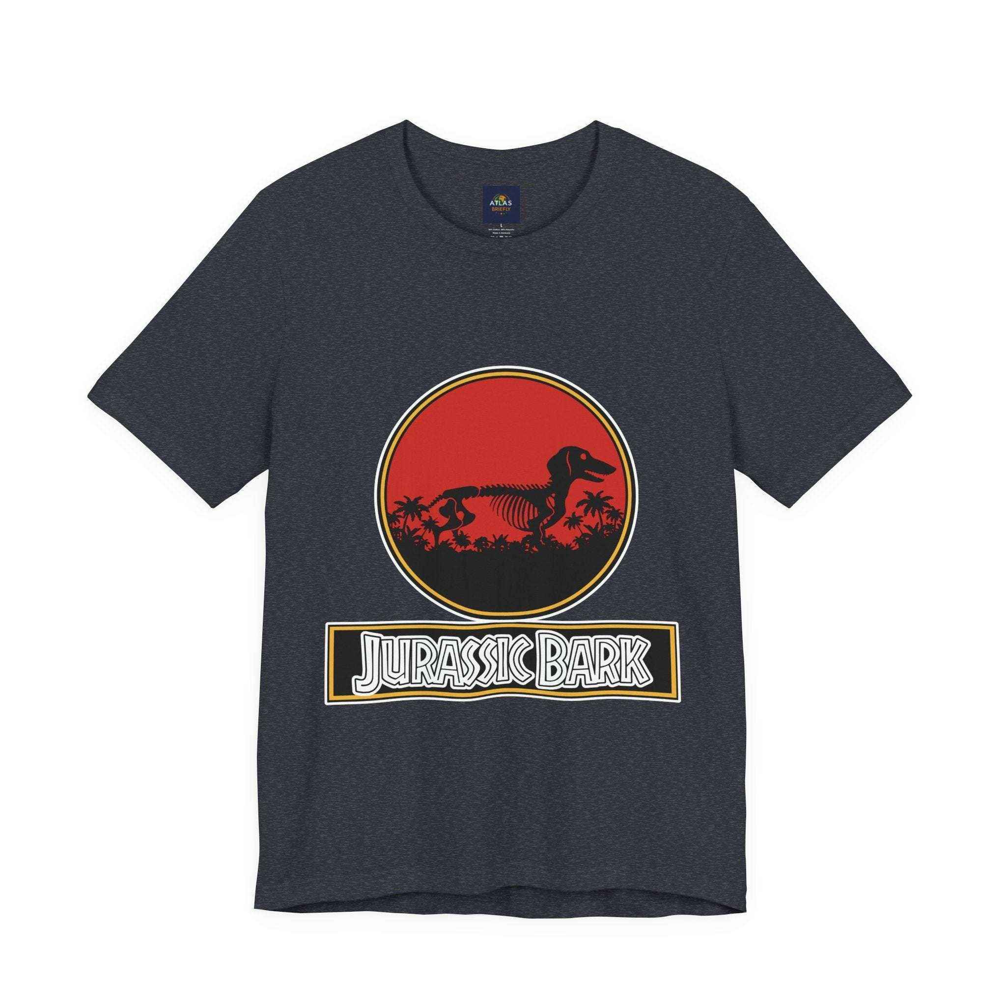 Dachshund Jurassic Bark T-Shirt - Perfect Wiener Dog Gift for Pet Lovers - Atlas Briefly