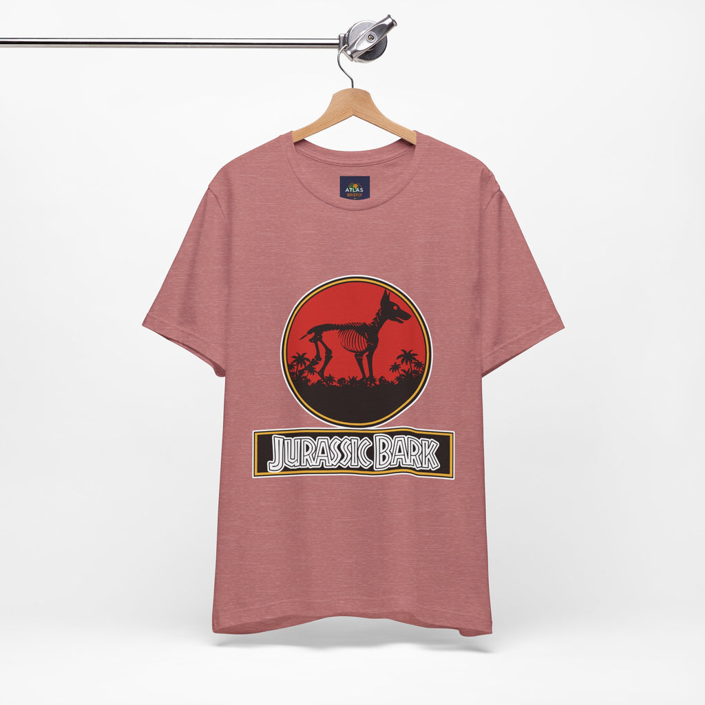 Doberman T-Shirt for Dog Lovers - Jurassic Bark Design - Atlas Briefly