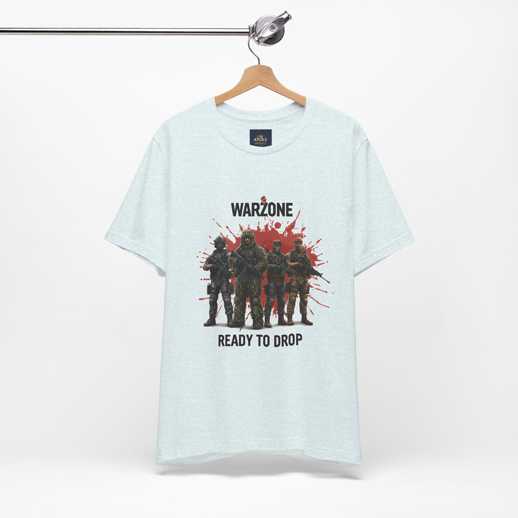 Warzone Drop T-shirt for Squad's Fashion Sense and Diverse K/D Ratio