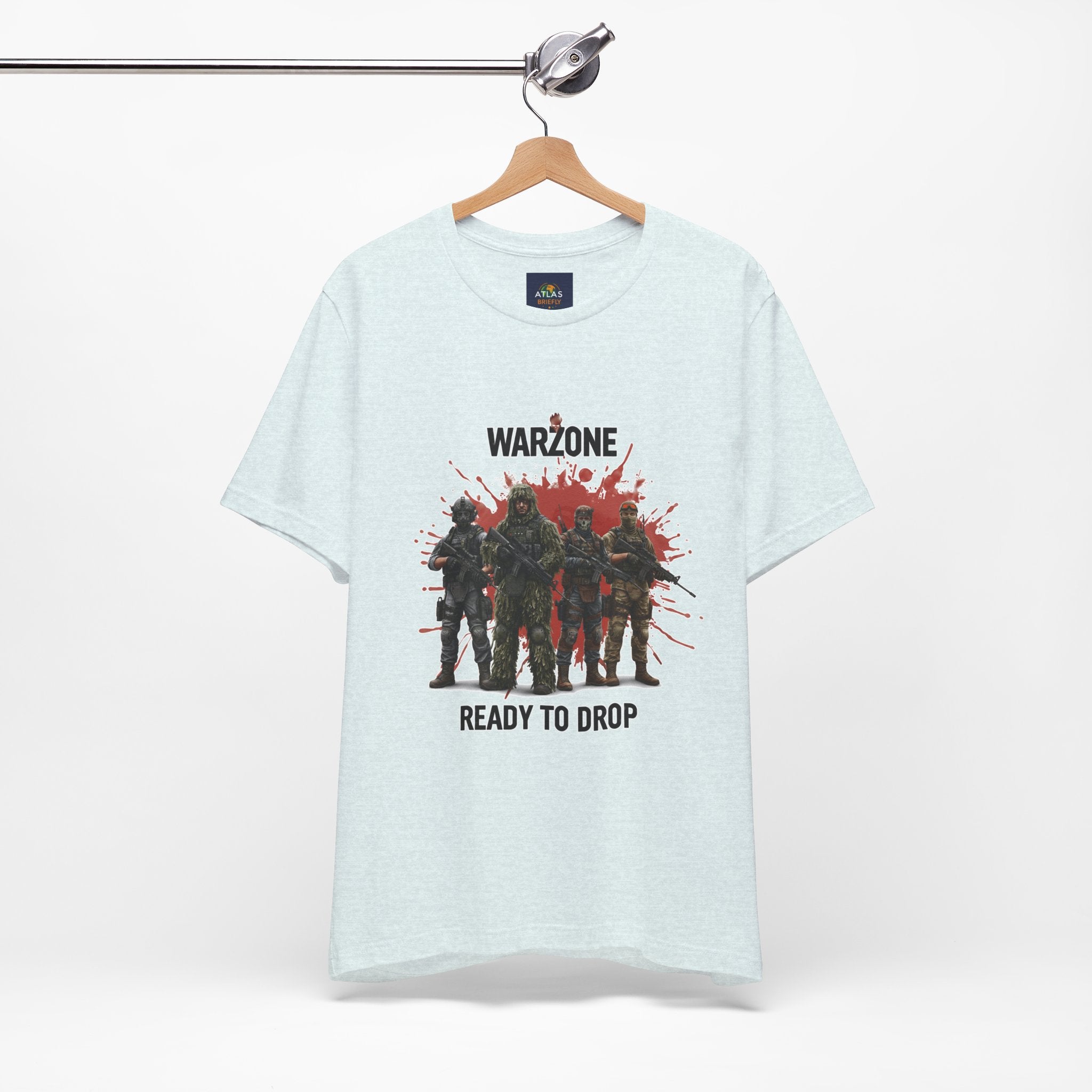 Warzone Drop T-shirt for Squad's Fashion Sense and Diverse K/D Ratio