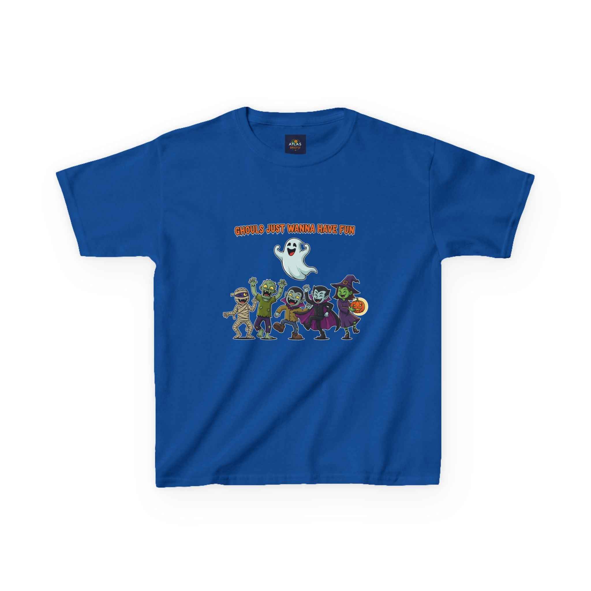 Ghouls Just Wanna Have Fun T-Shirt for Kids - Perfect Halloween Apparel - Atlas Briefly