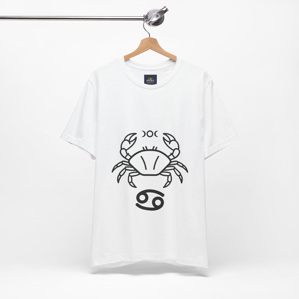 Cancer Horoscope T-Shirt - Stylish Astrology Tee for Cancer Zodiac Sign