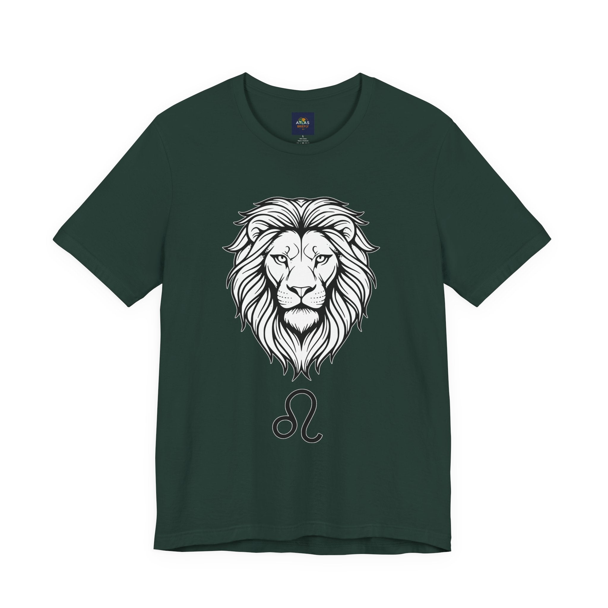 Leo Zodiac T-shirt- Black & White Leo unisex Shirt