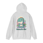 NamasTe-Rex Hoodie - Fun Yoga Dinosaur Sweatshirt for Comfort and Style - Atlas Briefly