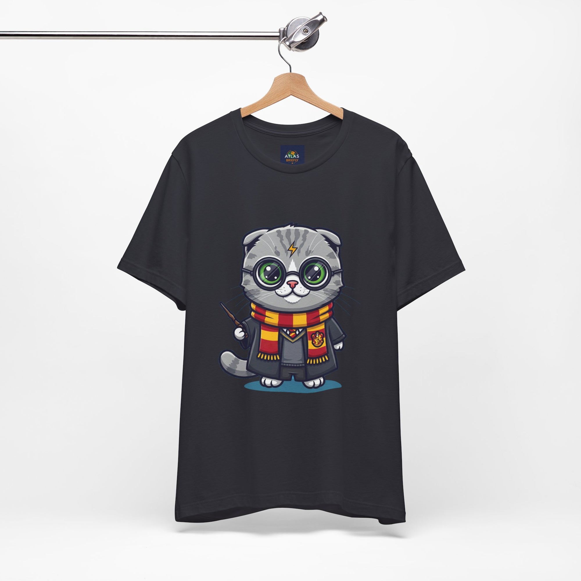 Griffinclaw Harry Potter T-Shirt - Funny Wizarding World Tee | Cute Potter Cat Gift - Atlas Briefly