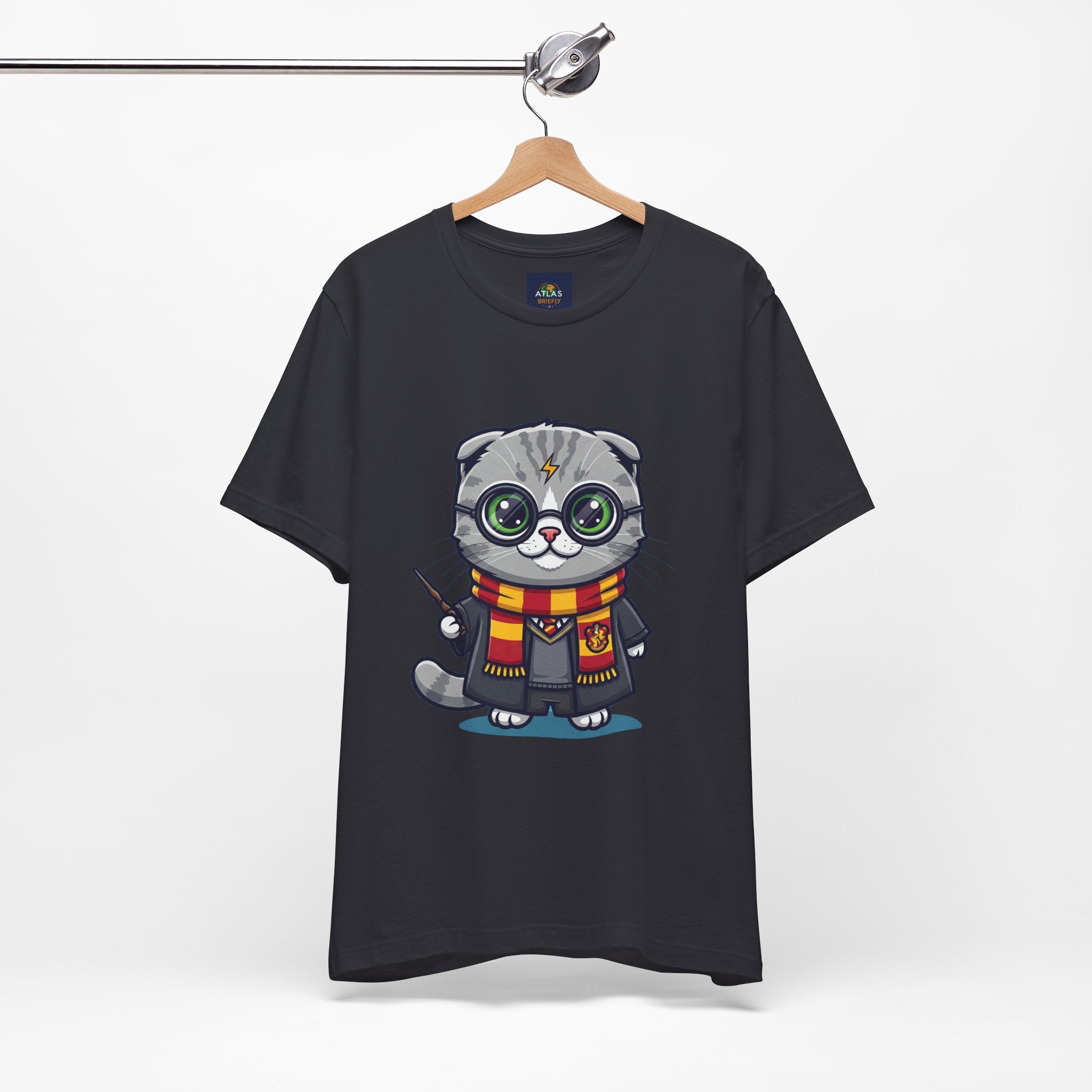 Griffinclaw Harry Potter T-Shirt - Funny Wizarding World Tee | Cute Potter Cat Gift - Atlas Briefly
