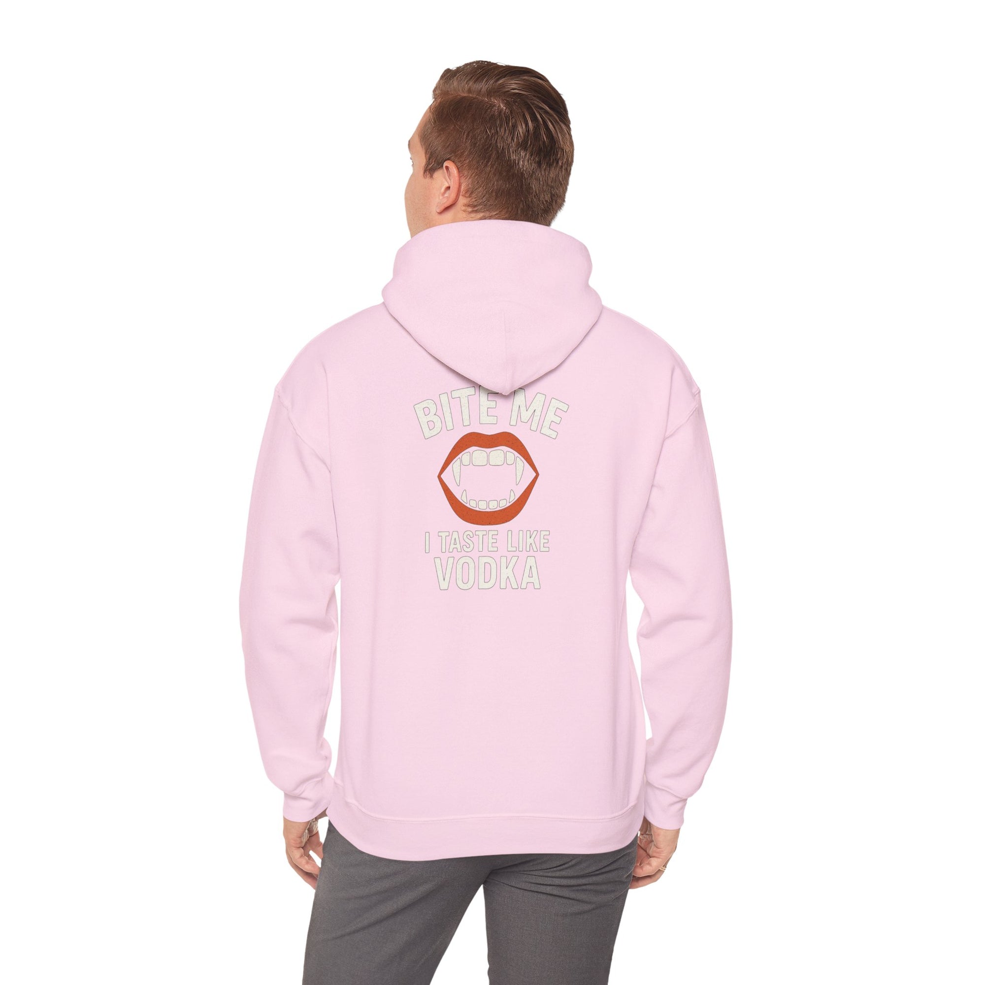 Vodka Vampire Hoodie - Bite Me I taste like Vodka