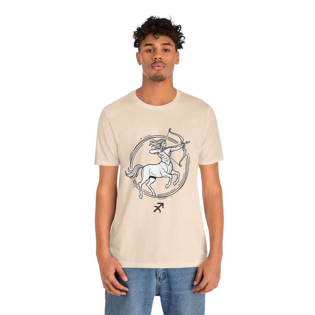 Sagittarius Zodiac Tee for Unisex Wear