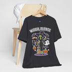 Witch Please Halloween T-Shirt - Sassy Witch Tee with Pumpkin Design | Funny Halloween Shirt - Atlas Briefly