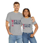 "We'll Be Coming '26" Scotland World Cup T-Shirt | Premium Tartan Army Fan Gear