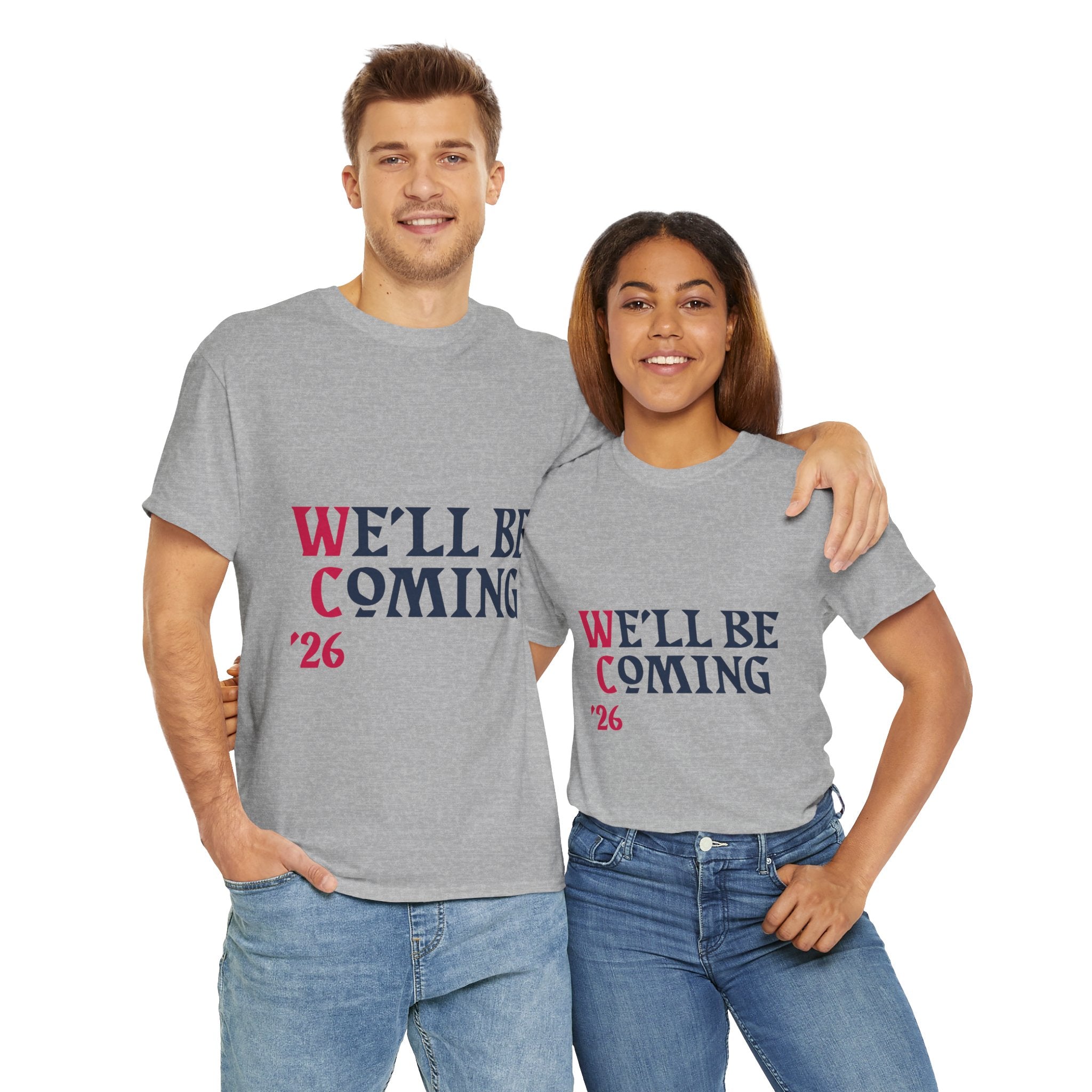 "We'll Be Coming '26" Scotland World Cup T-Shirt | Premium Tartan Army Fan Gear