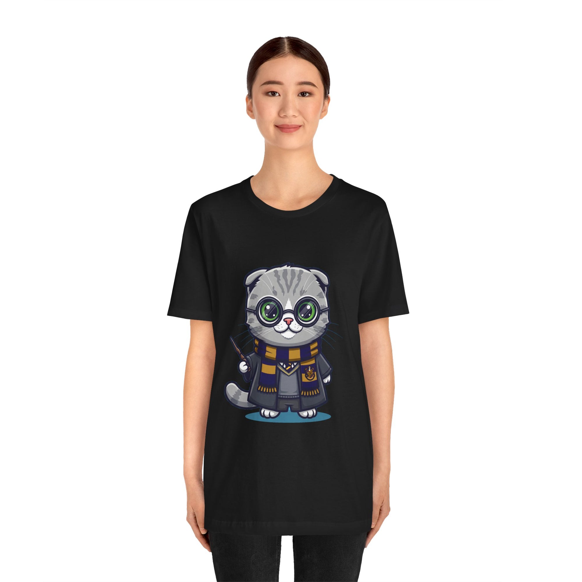 Ravenpaw Harry Potter T-Shirt - Funny Wizarding World Tee | Cute Potter Cat Gift - Atlas Briefly