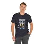 Hufflepurr Harry Potter T-Shirt - Funny Wizarding World Tee | Cute Potter Cat Gift - Atlas Briefly