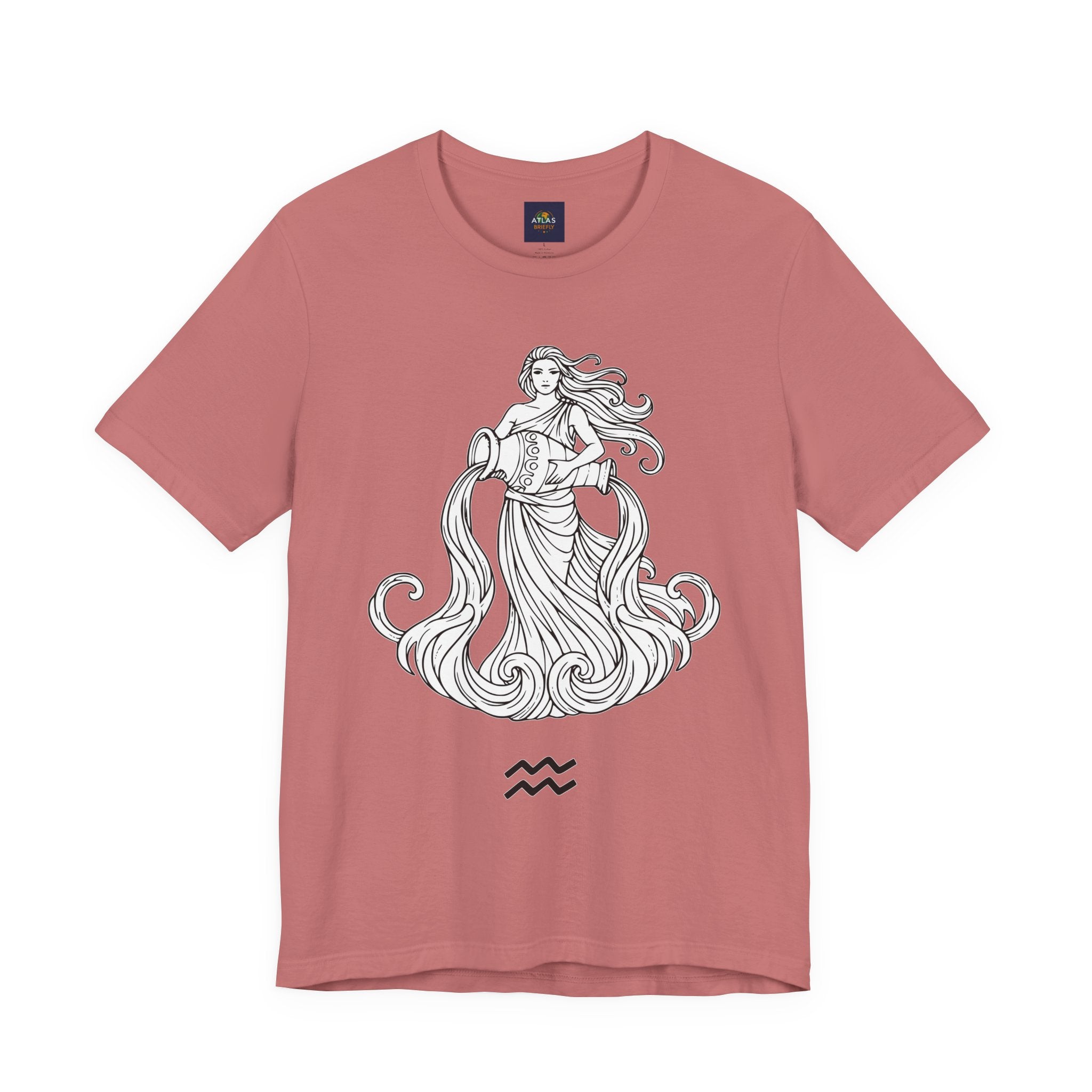 Aquarius Zodiac Tee - Unisex Astrology T-Shirt for Trendy Style
