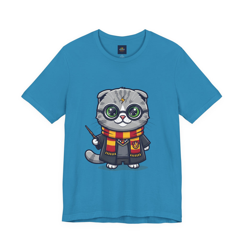 Griffinclaw Harry Potter T-Shirt - Funny Wizarding World Tee | Cute Potter Cat Gift - Atlas Briefly