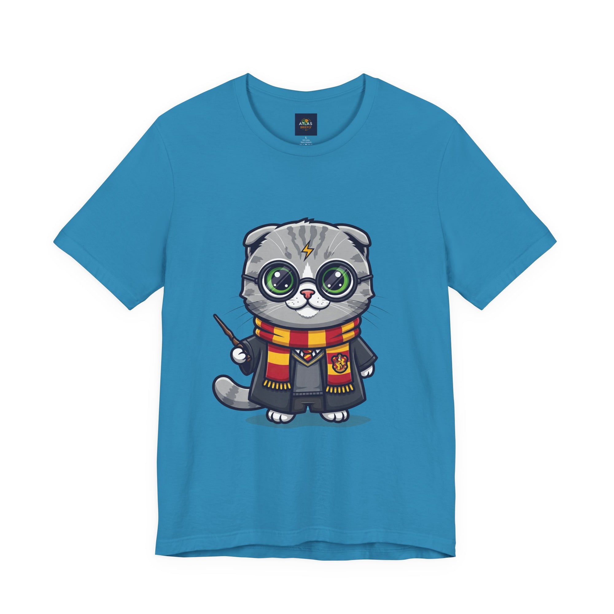 Griffinclaw Harry Potter T-Shirt - Funny Wizarding World Tee | Cute Potter Cat Gift - Atlas Briefly