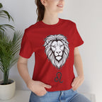 Leo Zodiac T-shirt- Black & White Leo unisex Shirt