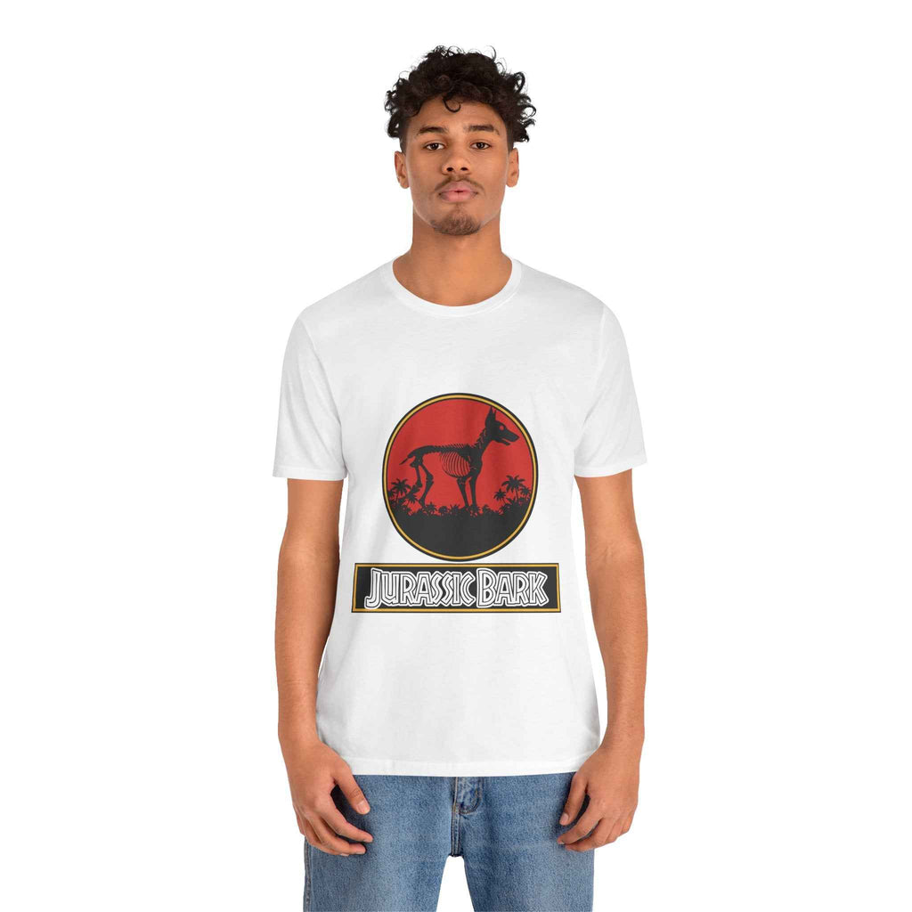 Doberman T-Shirt for Dog Lovers - Jurassic Bark Design - Atlas Briefly