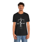 Libra Zodiac Tee - Stylish Unisex Minimalist Black and White Design