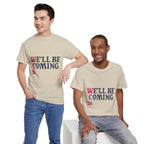 "We'll Be Coming '26" Scotland World Cup T-Shirt | Premium Tartan Army Fan Gear
