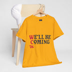 "We'll Be Coming '26" Scotland World Cup T-Shirt | Premium Tartan Army Fan Gear