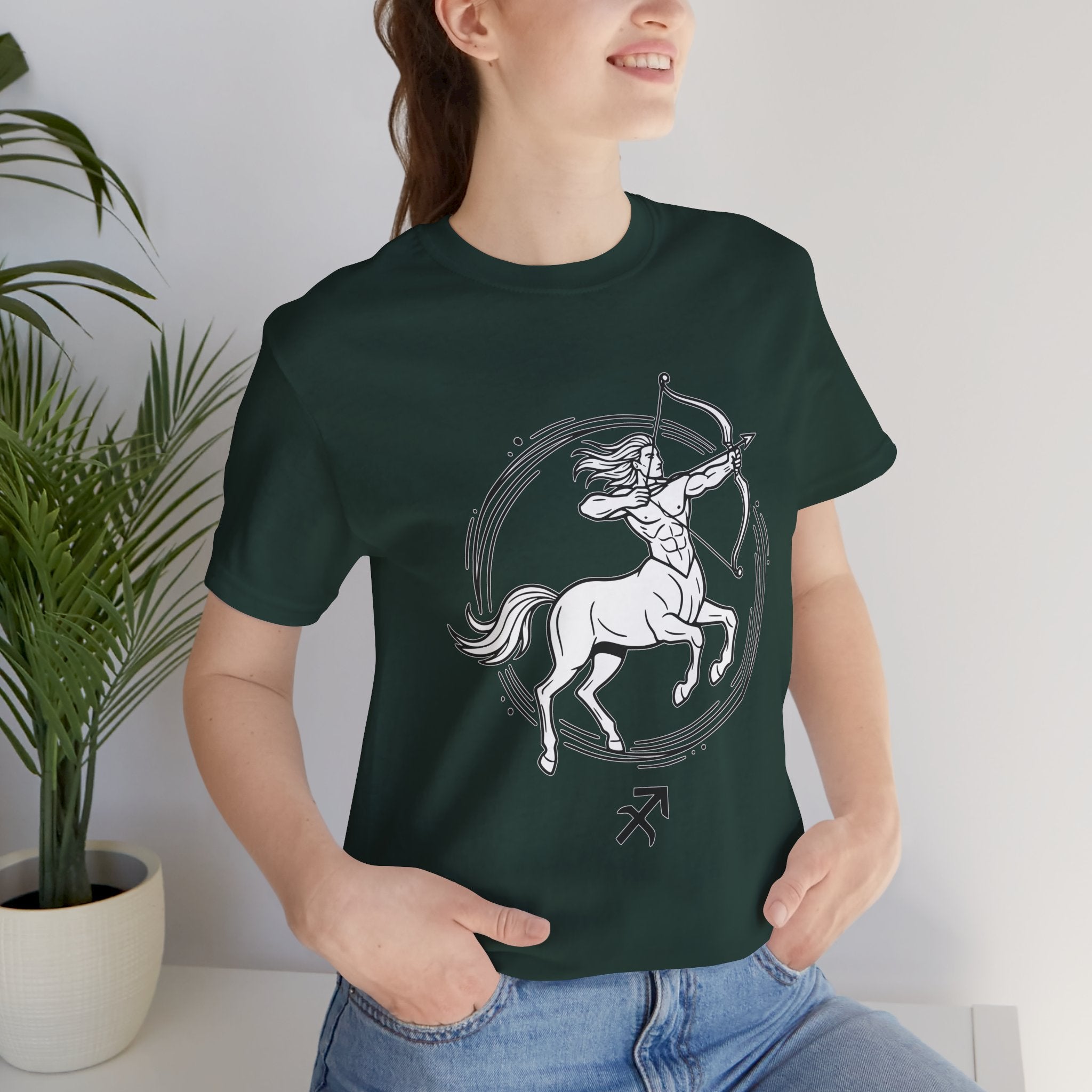 Sagittarius Zodiac Tee for Unisex Wear