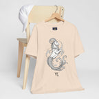 Capricorn Zodiac Tee - Unisex Minimalist Horoscope Shirt in Black and White