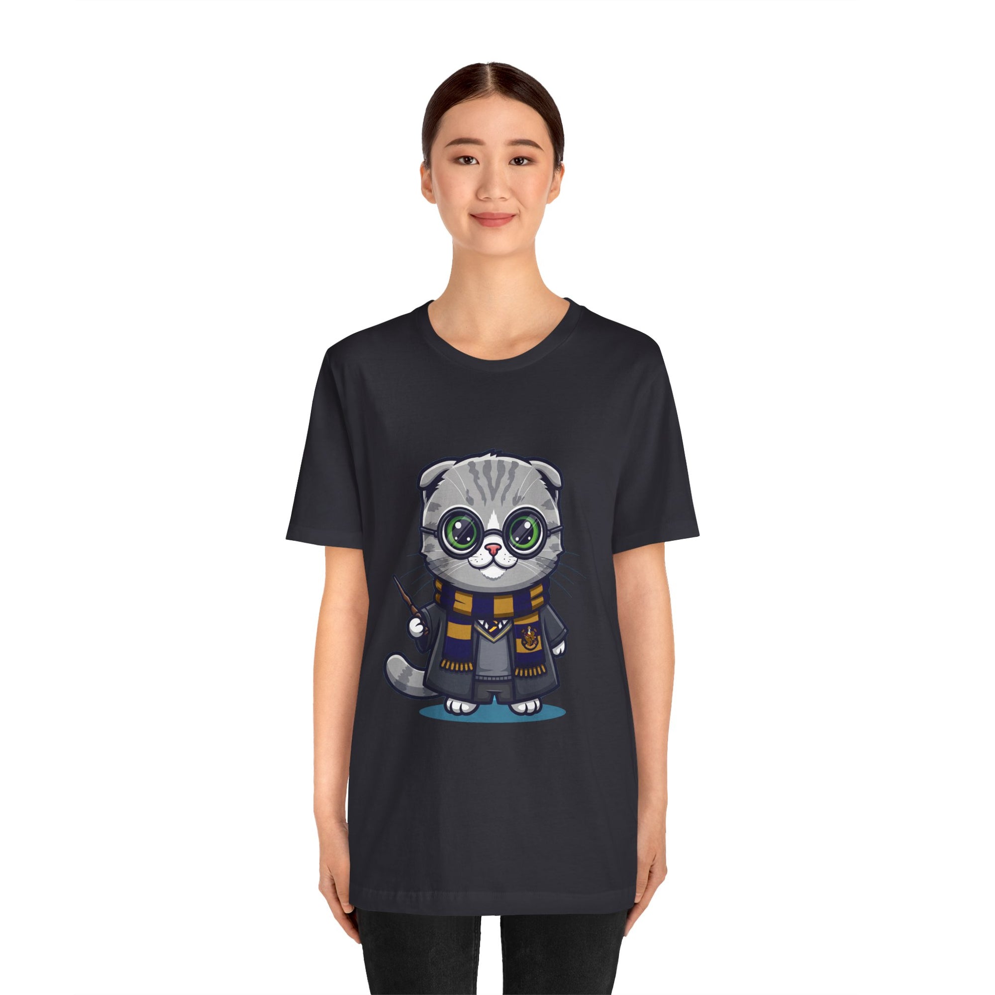 Ravenpaw Harry Potter T-Shirt - Funny Wizarding World Tee | Cute Potter Cat Gift - Atlas Briefly