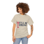 "We'll Be Coming '26" Scotland World Cup T-Shirt | Premium Tartan Army Fan Gear