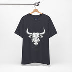 Taurus Zodiac T-Shirt - Minimalist Black and White Unisex T-Shirt