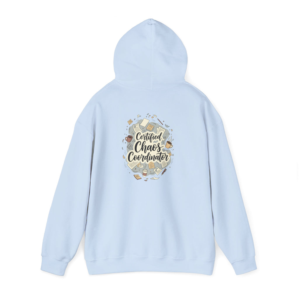 Certified Chaos Coordinator Hoodie - Funny Mom Teacher Gift | Organized Chaos Sweatshirt - Atlas Briefly