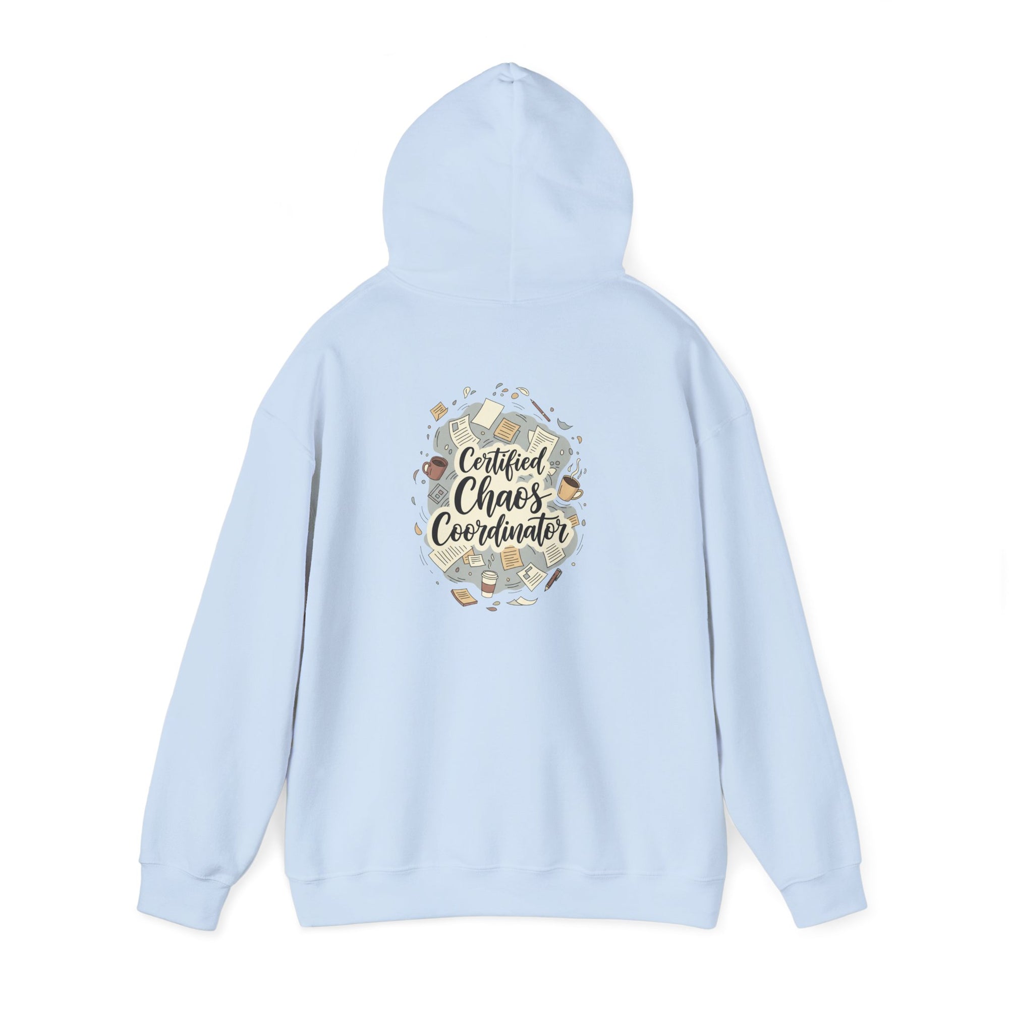 Certified Chaos Coordinator Hoodie - Funny Mom Teacher Gift | Organized Chaos Sweatshirt - Atlas Briefly