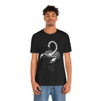Scorpio Zodiac Tee - Unisex Minimalist Black and White Design